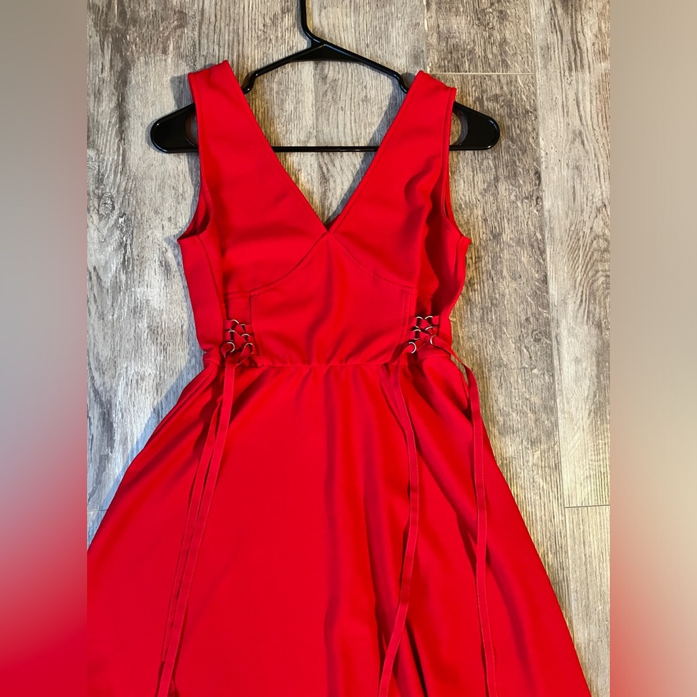 Xhilaration Women’s Dress- Red, Size Small